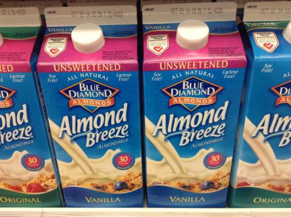 Unsweetened Store Bought Almond Milk