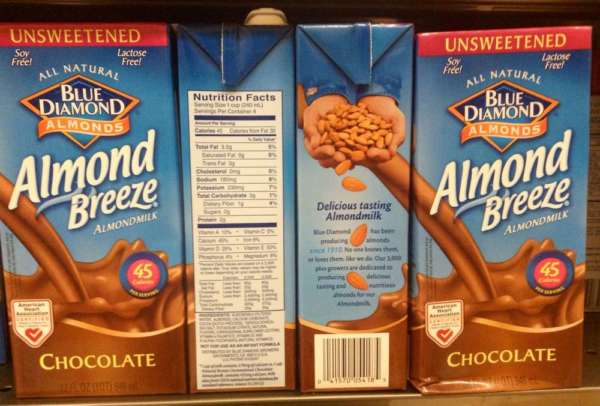 Store Bought Unsweetened Almond Milk